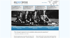 Desktop Screenshot of expeerience.com